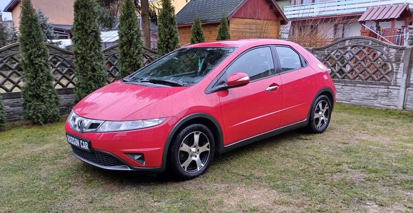 Honda Civic cena 27777 przebieg: 112000, rok produkcji 2010 z Kalety małe 352